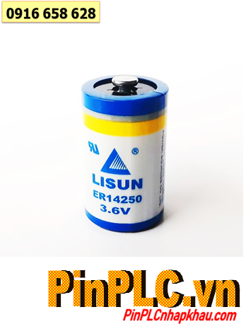 Lisun ER14250 _Pin ER14250; Pin nuôi nguồn Lisun ER14250 lithium 3.6v 1/2AA 1200mAh chính hãng 